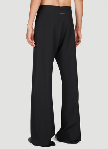 MM6 Maison Margiela Fluid Flare Suit Pants Black mmm0153007