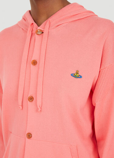 Vivienne Westwood Orb Hooded Cardigan Pink vvw0252022