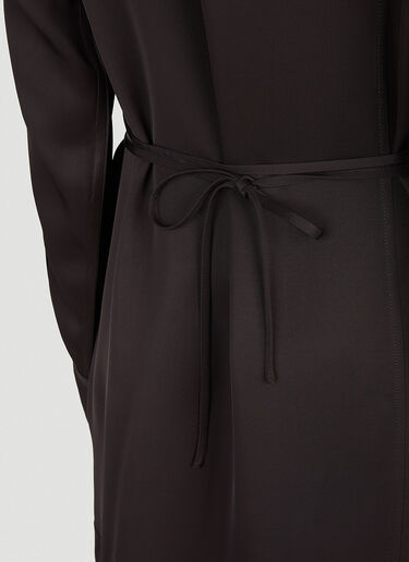 Jil Sander 트렌치 코트 다크 브라운 jil0251004