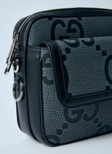 Gucci Small Jumbo GG Crossbody Bag Grey guc0159104