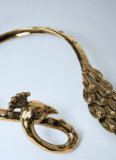 Chloé Feather Necklace Gold chl0263112