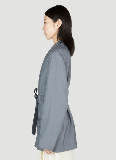 Lemaire Belted Blazer Grey lem0252002