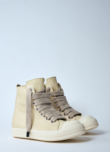Rick Owens Jumbo 系带运动鞋  米色 ric0159051
