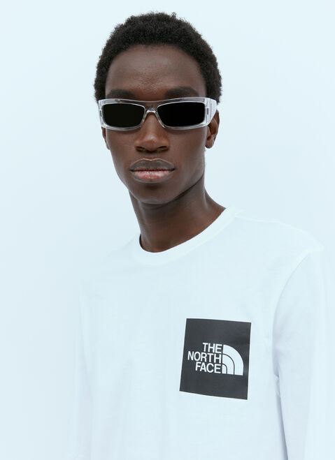 The North Face ロゴプリントTシャツ ブルー tnf0152019