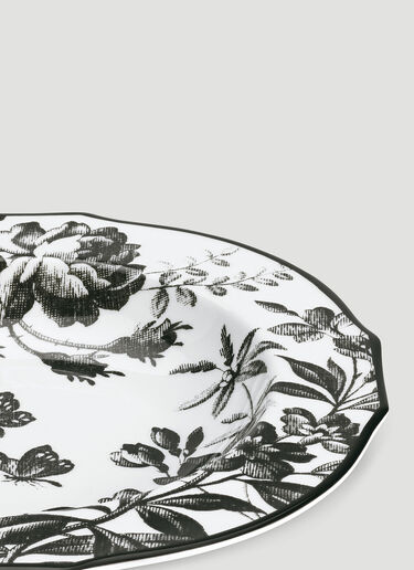 Gucci Set of Two Herbarium Soup Bowls Black wps0690063