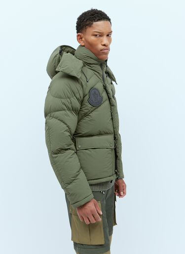 Moncler x Pharrell Williams Chestnut Down Jacket Green mpw0154001