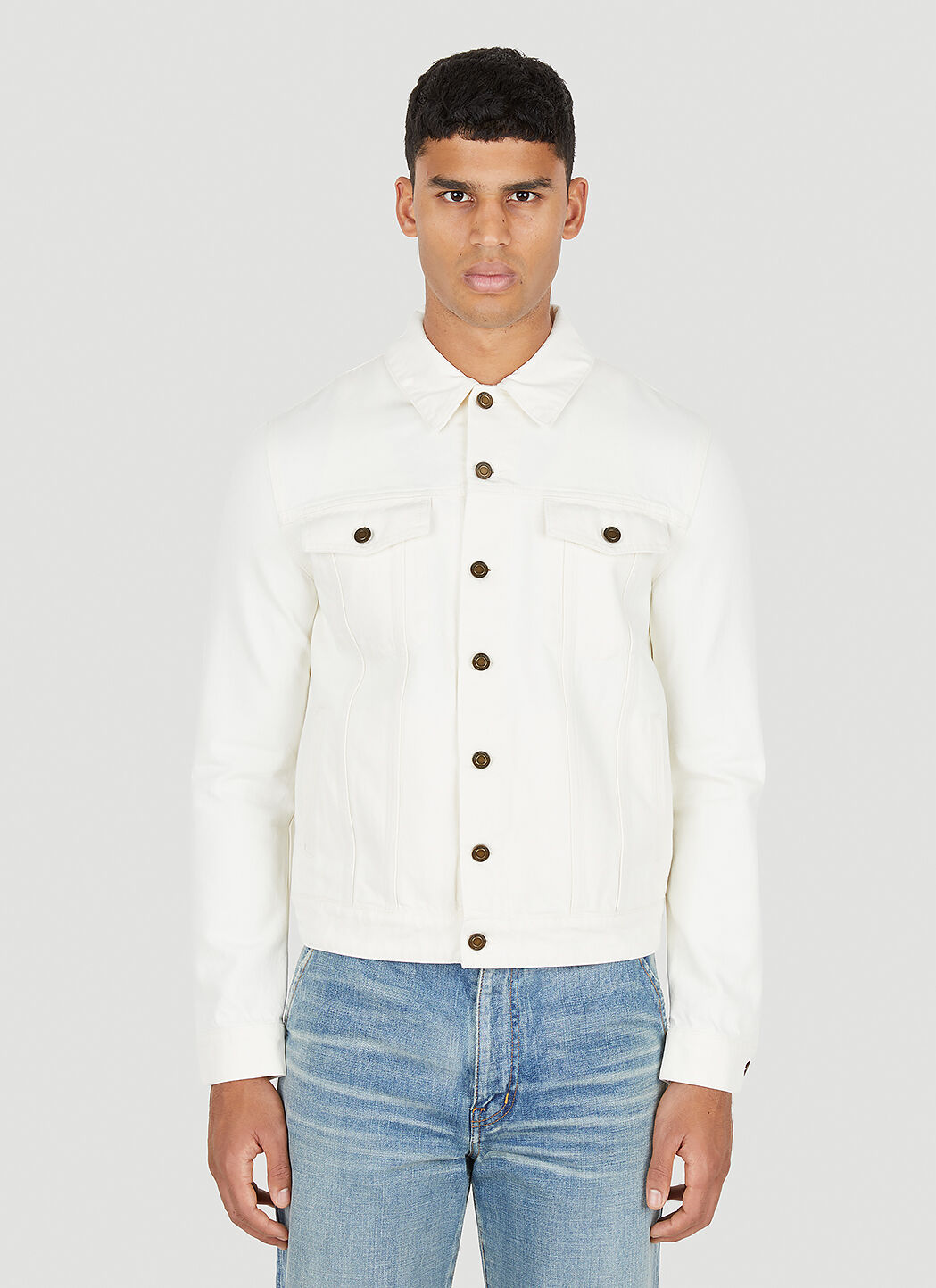 Ysl discount jeans jacket