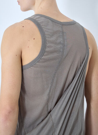 Rick Owens Draped Tank Top Beige ric0159032