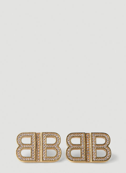 Balenciaga BB 2.0 Earrings Silver bal0252104