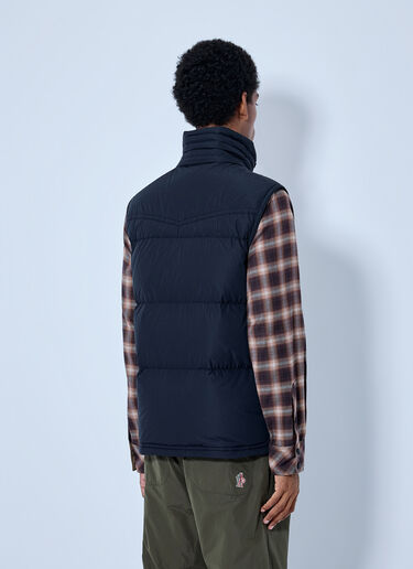 LN-CC® - Moncler Grenoble: Evans Down Vest - Navy Moncler Grenoble Evans Down Vest Navy mog0165001