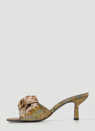 Lana Disco Mules BY FAR Lana Disco Mules Gold byf0248010
