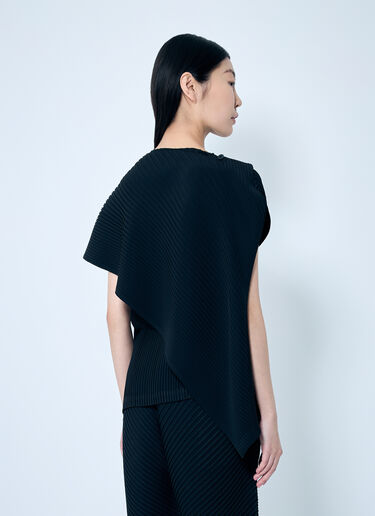 Issey Miyake Vigor Pleats Solid Top Black ism0259001