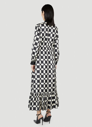 Rhombus Tile Dress Gucci Rhombus Tile Dress Black guc0251222