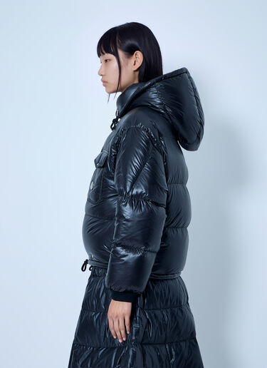 Moncler RE/ICONS カラコルムフード付きショートダウンジャケット ブラック mon0266055