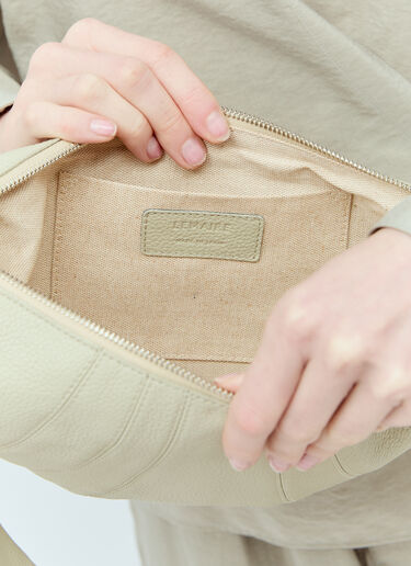 Lemaire Small Croissant Shoulder Bag Beige lem0256014