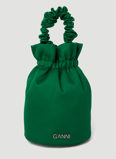 GANNI Occasion Handbag Green gan0251070