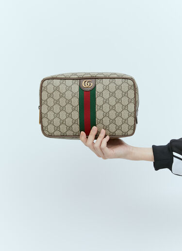 Gucci Savoy 洗漱包 棕色 guc0255171