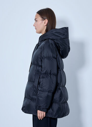 LN-CC® - Max Mara: Hooded Puffer Jacket - Black Max Mara Hooded Puffer Jacket Black max0266155