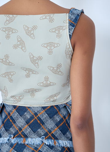 Vivienne Westwood Monday Vest Blue vvw0264008