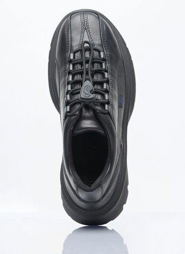Burberry Leather Scoot Sneakers Black bur0158009