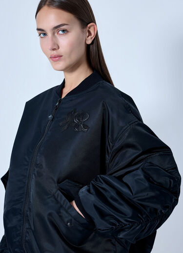 LN-CC® - Cecilie Bahnsen: Cbfeilan Technical Nylon Bomber Jacket - Black Cecilie Bahnsen Cbfeilan Technical Nylon Bomber Jacket Black cec0266013