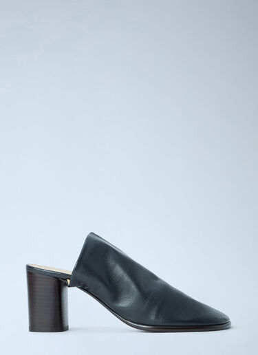 LN-CC® - Lemaire: Glove Mules - Black Lemaire Glove Mules Black lem0266020