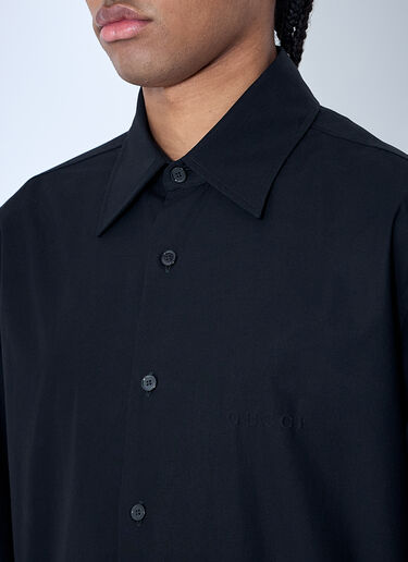 Gucci Classic Poplin Shirt Black guc0160009