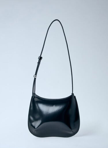 Jacquemus Le Petit Bisou Shoulder Bag Black jac0264054