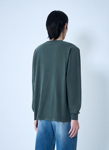 Our Legacy Cruise Longsleeve Antique Phantom Legacy Jersey Green our0164023