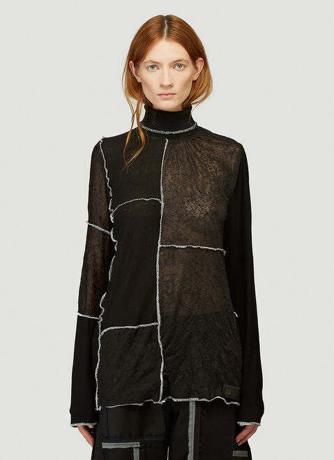 DRx FARMAxY FOR LN-CC x LEVI'S The Coven Turtleneck Top Blue dfl0347004