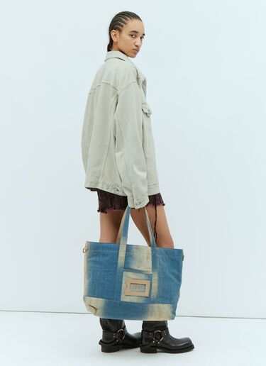 Acne Studios Denim Tote Bag Light Blue acn0353010