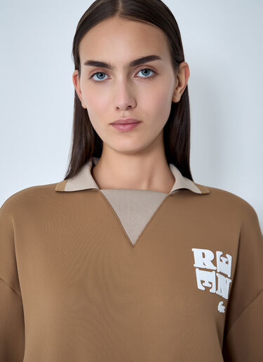 Logo Motif Sweatshirt Lacoste Logo Motif Sweatshirt Beige lac0262009