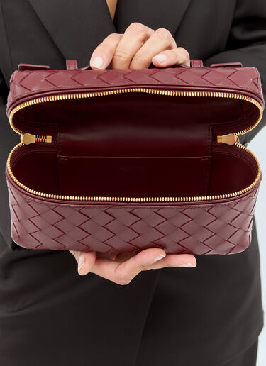 Bottega Veneta Bang Bang Vanity Case Burgundy bov0259040