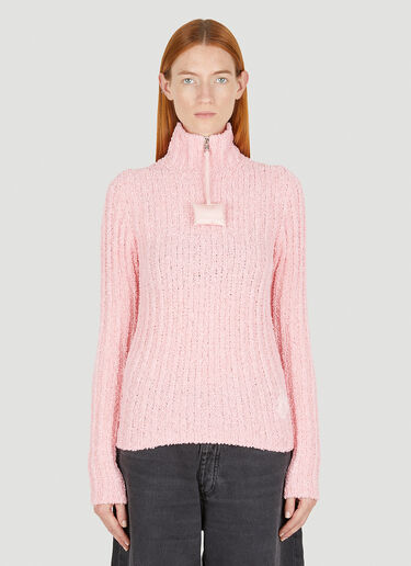 Moncler x JW Anderson Cotton Bouclé Jumper Pink mjw0249018
