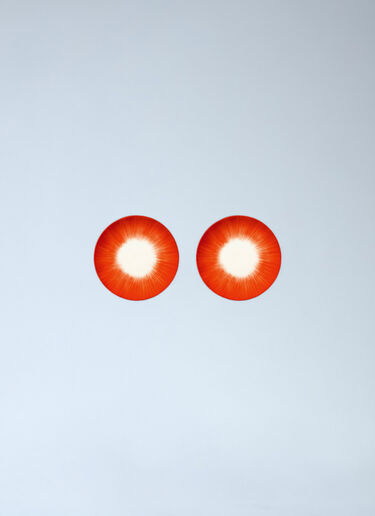 Serax x Ann Demeulemeester Set Of Two Dé Breakfast Plates Red wps0691776