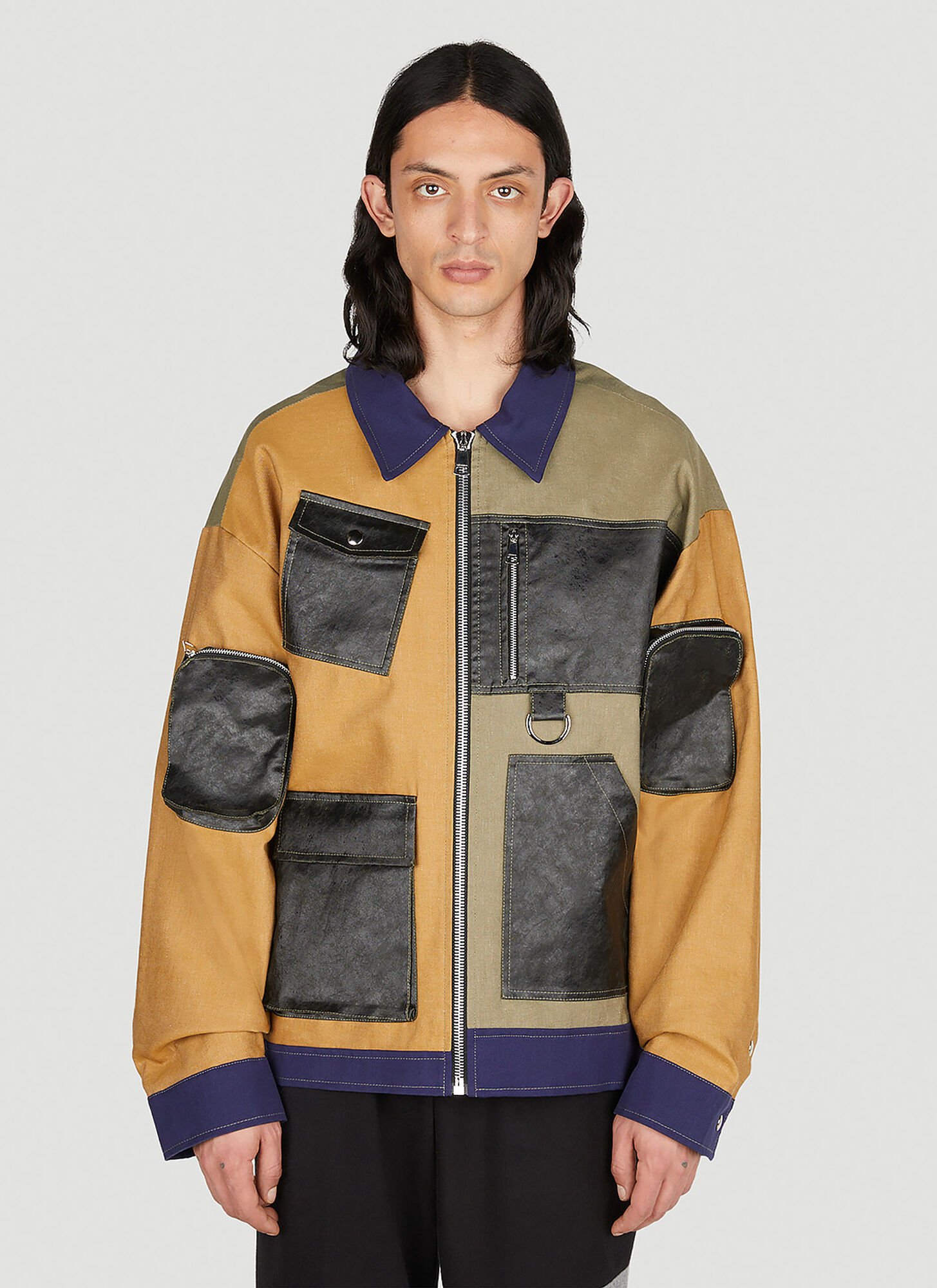 (d)ivision Workwear Jacket In Yellow
