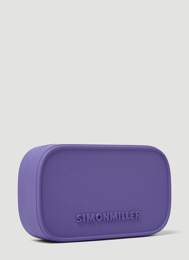 SIMON MILLER Pill Clutch Bag Purple smi0249010