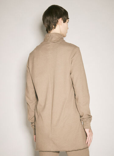 Moncler x Rick Owens Surf Long-Sleeve T-Shirt Beige mcs0358015