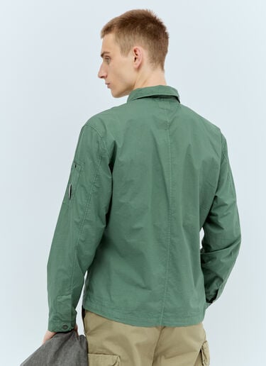 C.P. Company Poplin Workwear Shirt Green pco0156010