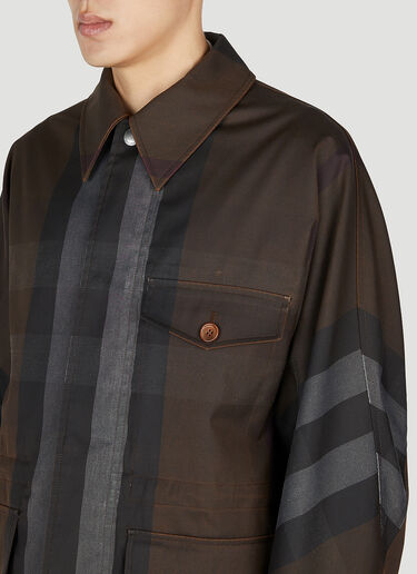 Burberry Classic Check Jacket Brown bur0152045