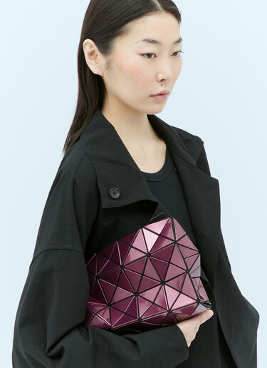 Bao Bao Issey Miyake Carat-2 Handbag Burgundy bao0255009
