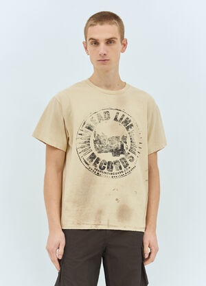 Gallery Dept. Rush T-Shirt Cream gdp0158029
