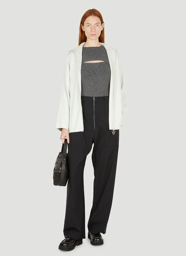 Wide Collar Sweater Studio Nicholson Wide Collar Sweater Cream stn0250005