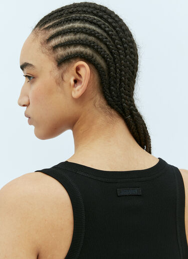 Jacquemus Le Body Gros Grain 连体衣 黑色 jac0256038