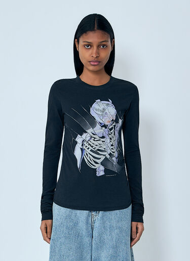 Strain Slim T-Shirt Our Legacy Strain Slim T-Shirt Black our0264002