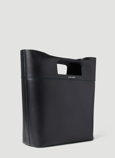 Alexander McQueen The Square Bow Bag Black amq0152027