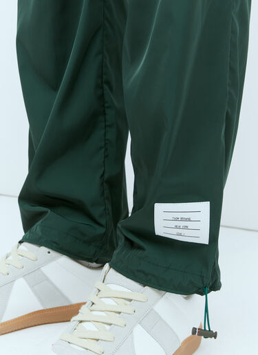 Thom Browne Four-Bar Track Pants Green thb0154002