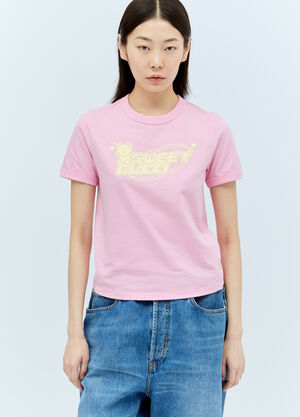 Gucci Graphic Applique T-Shirt Navy guc0257012