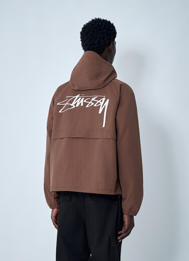 Stüssy Nylon Beach Shell Jacket Brown sts0162002