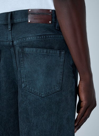 Logo Patch Jeans Dries Van Noten Logo Patch Jeans Black dvn0162017